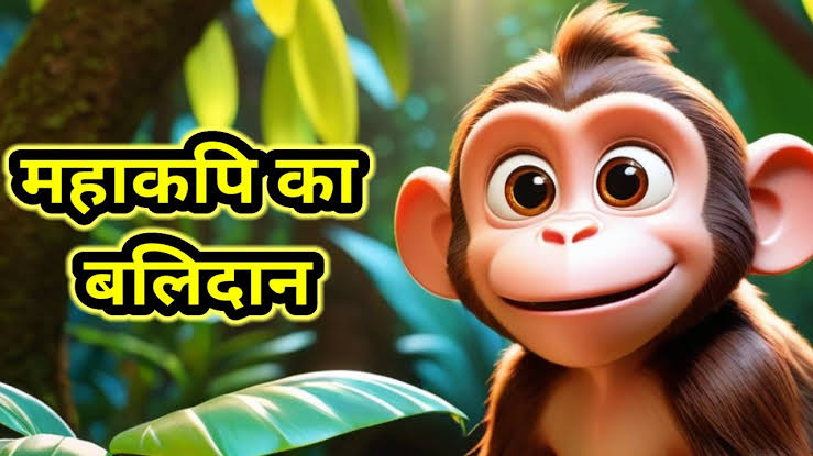 जातक कथा: महाकपि का बलिदान | The Story Of Great Monkey In Hindi